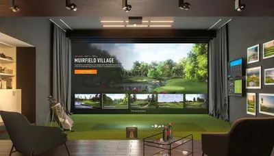 Golf & Sports Simulation Room