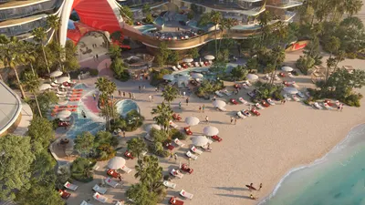 Beach Club With Premium Vip Amenities