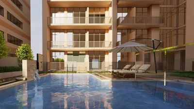 Swimming Pool With Kids Play Area