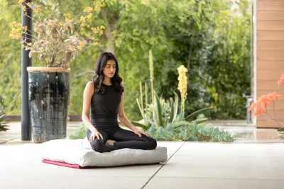 Glass Yoga Room