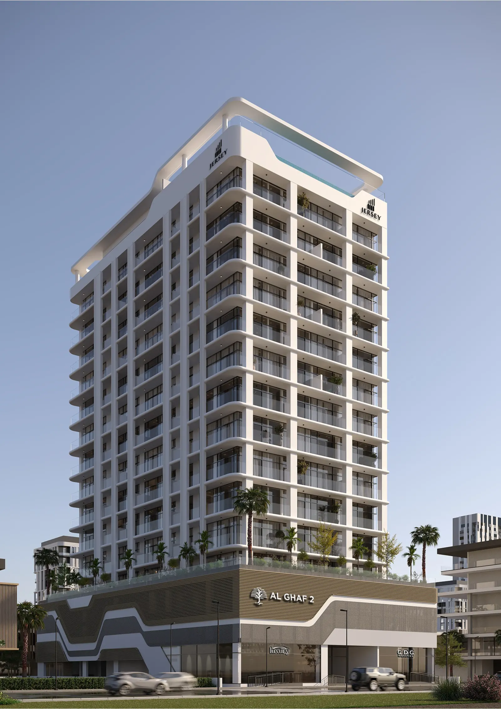 Al Ghaf 2 by Jersey Real Estate Development in Jebel Ali Village