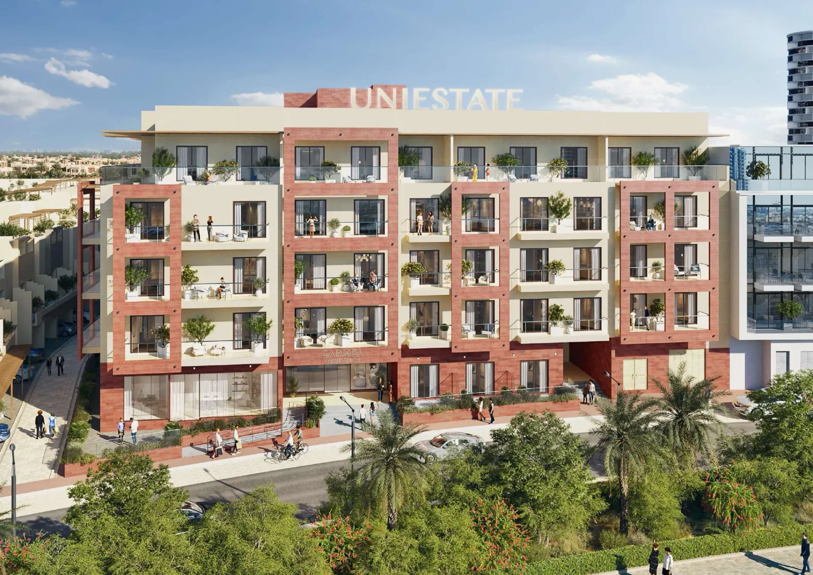 Carmel Residence by Uniestate Properties in Al Barsha South 4