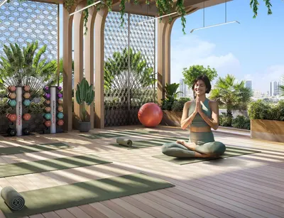 Outdoor Yoga Studio