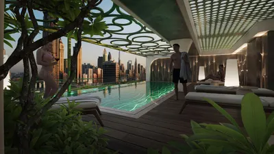 Infinity Pool On The Rooftop