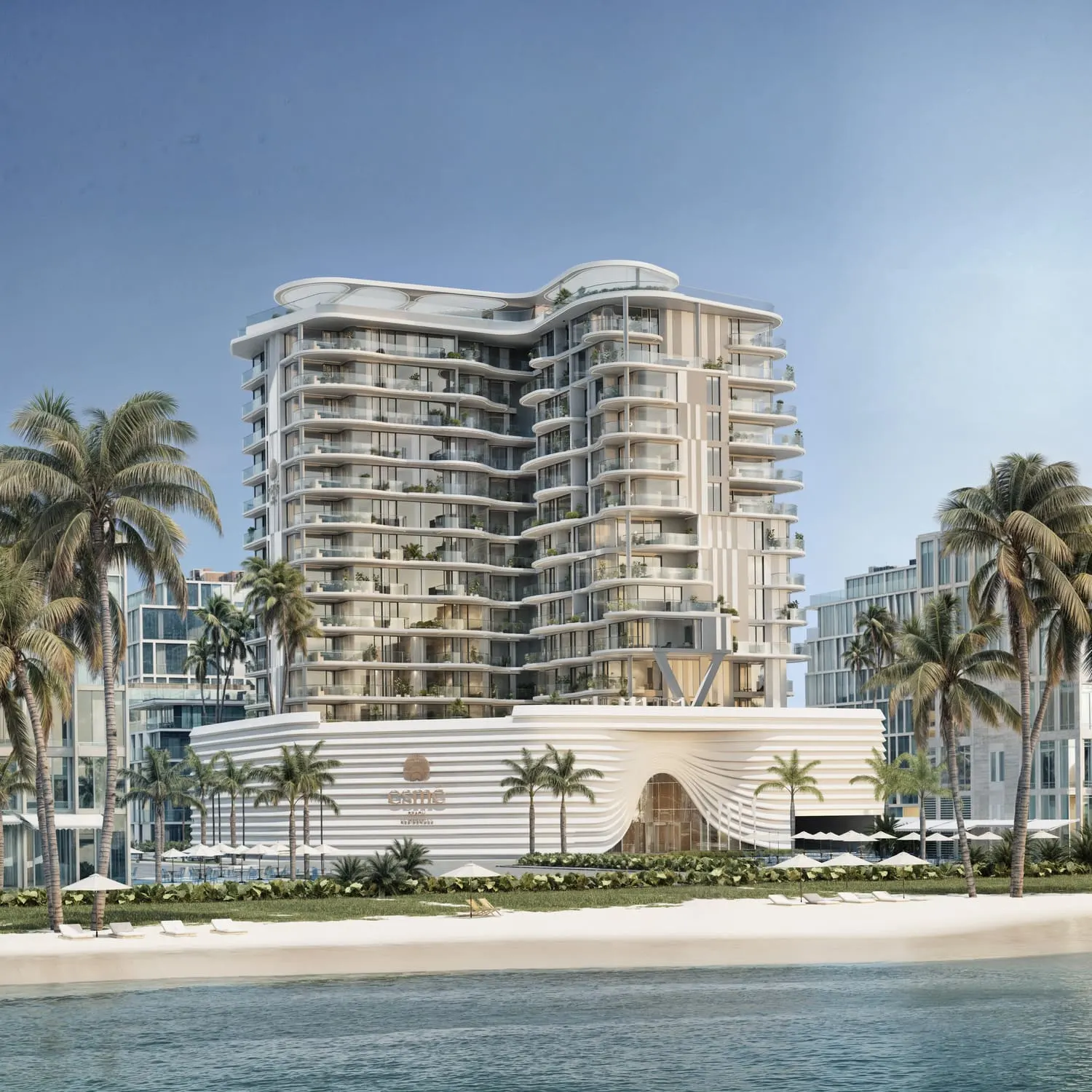 Esme Beach Residences by Elysian Developments in Dubai Islands (Palm Deira)