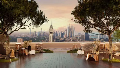 Landscaped Terrace