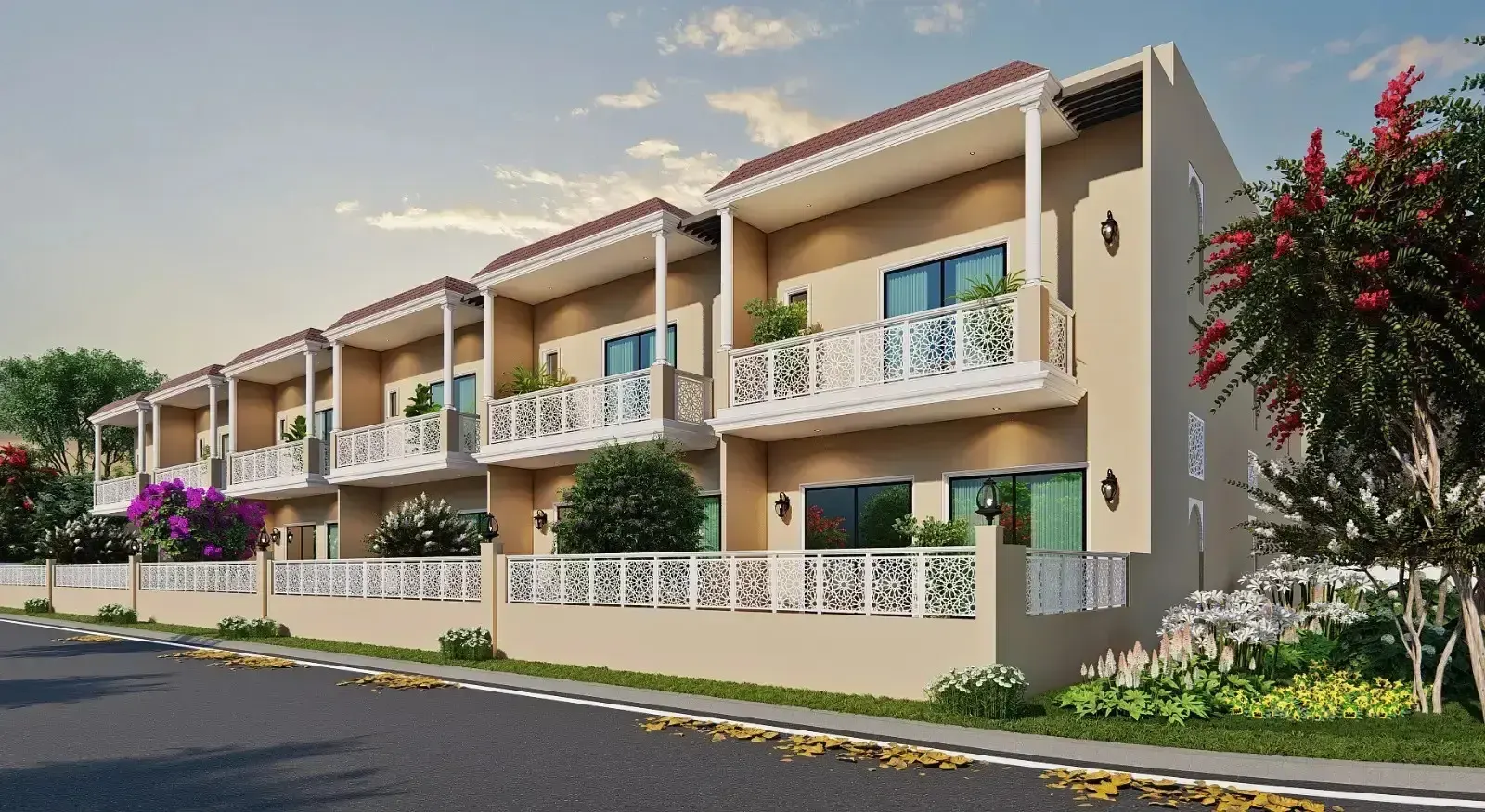Purvanchal Townhouses by Purvanchal Development in Al Furjan