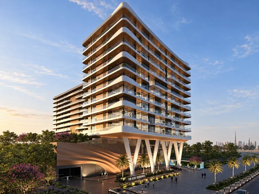 The Golf Residence by Fortimo Real Estate, off-plan development in Dubai Hills