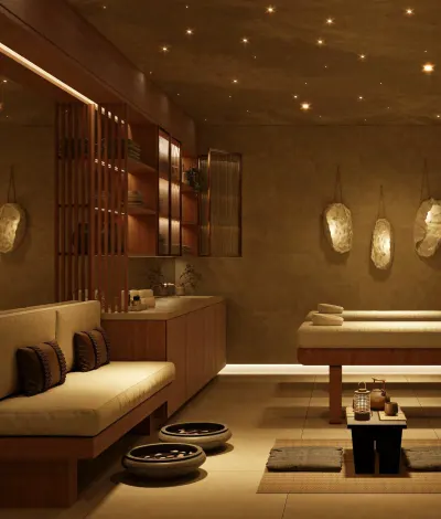 Spa & Steam Room