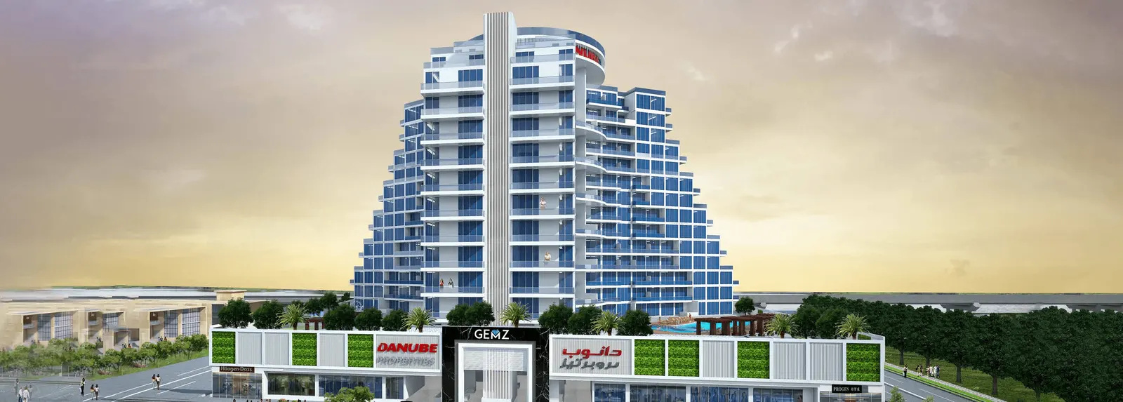 Gemz by Danube Properties in Al Furjan