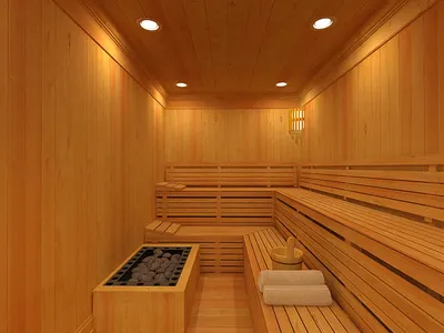 Steam & Sauna Area