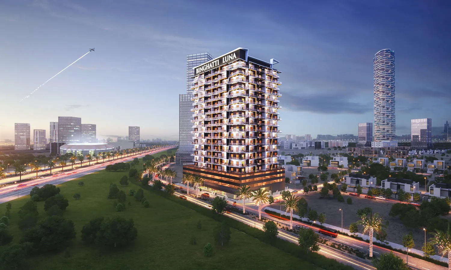 Binghatti Luna by Binghatti Developers in JVC (Jumeirah Village Circle)