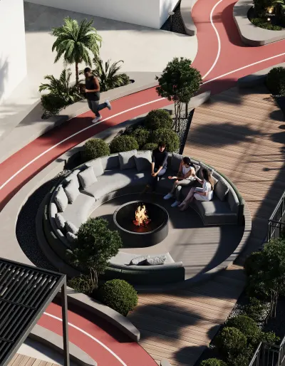 Fire Pit Lounge