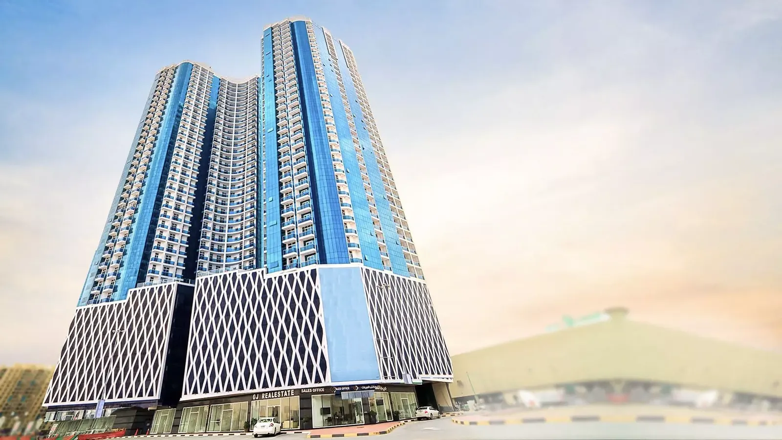 Oasis Towers 1 and 2 by GJ Properties in Al Rashidiya 1