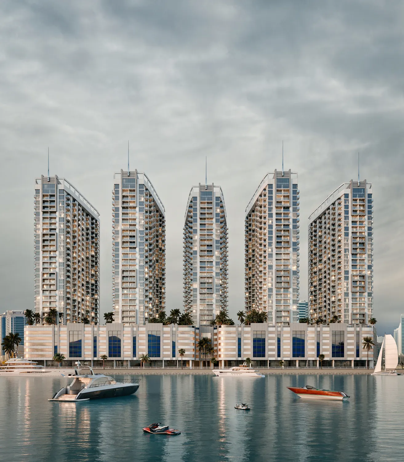Ajman Creek Towers by GJ Properties in Free Zone