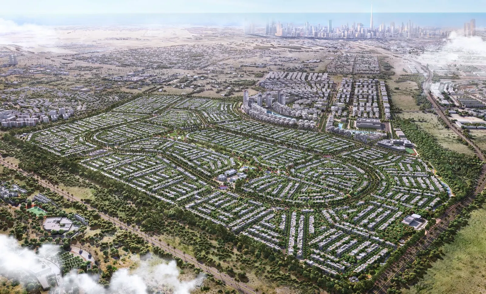 Green Wood by Nakheel Properties in Dubai International City