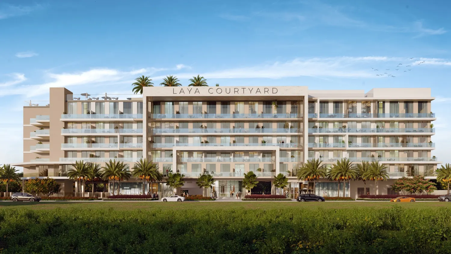 Laya Courtyard by Laya Developers (Akshara Global) in Dubai Studio City