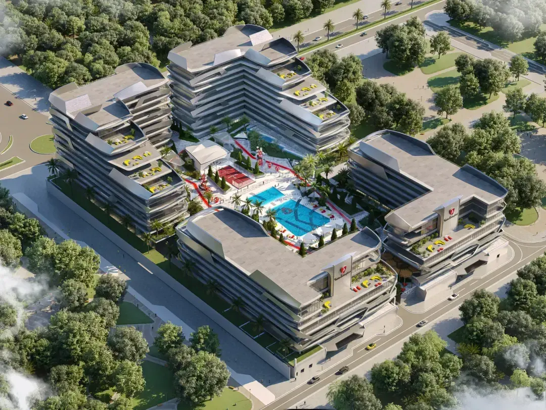Tonino Lamborghini Residences by Gulf Land Property Developers in Meydan (Nad Al Sheba  1)