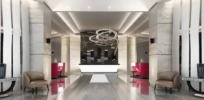 Grand Lobby With Cafe