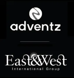 Adventz and East and West International Group logo