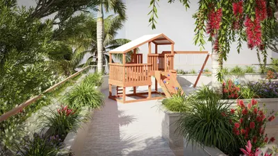Outdoor Kids Play Area