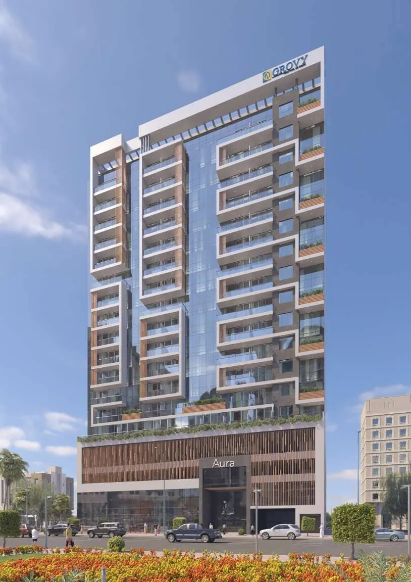 Aura Residences by Grovy Developers in JVC (Jumeirah Village Circle)