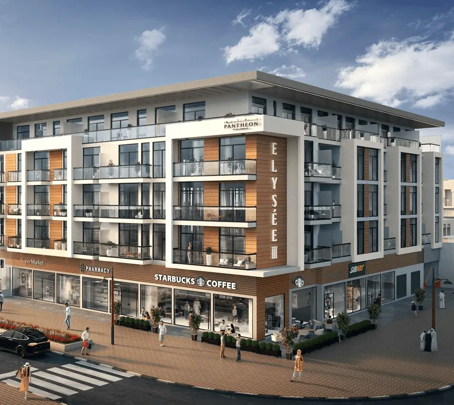 Pantheon Elysee III by PANTHEON Development in JVC (Jumeirah Village Circle)