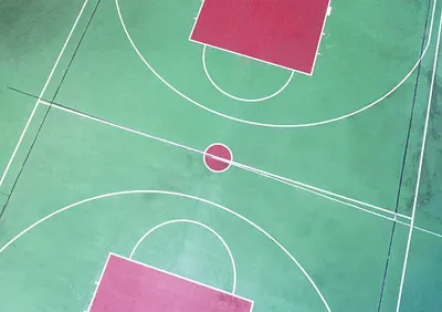 Multi Purpose Basketball / Volleyball Court