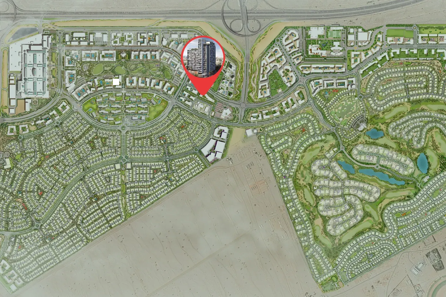 Privé Residence master plan 1