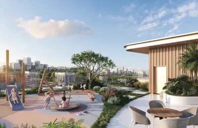 Rooftop Kids Play & Meditation Area