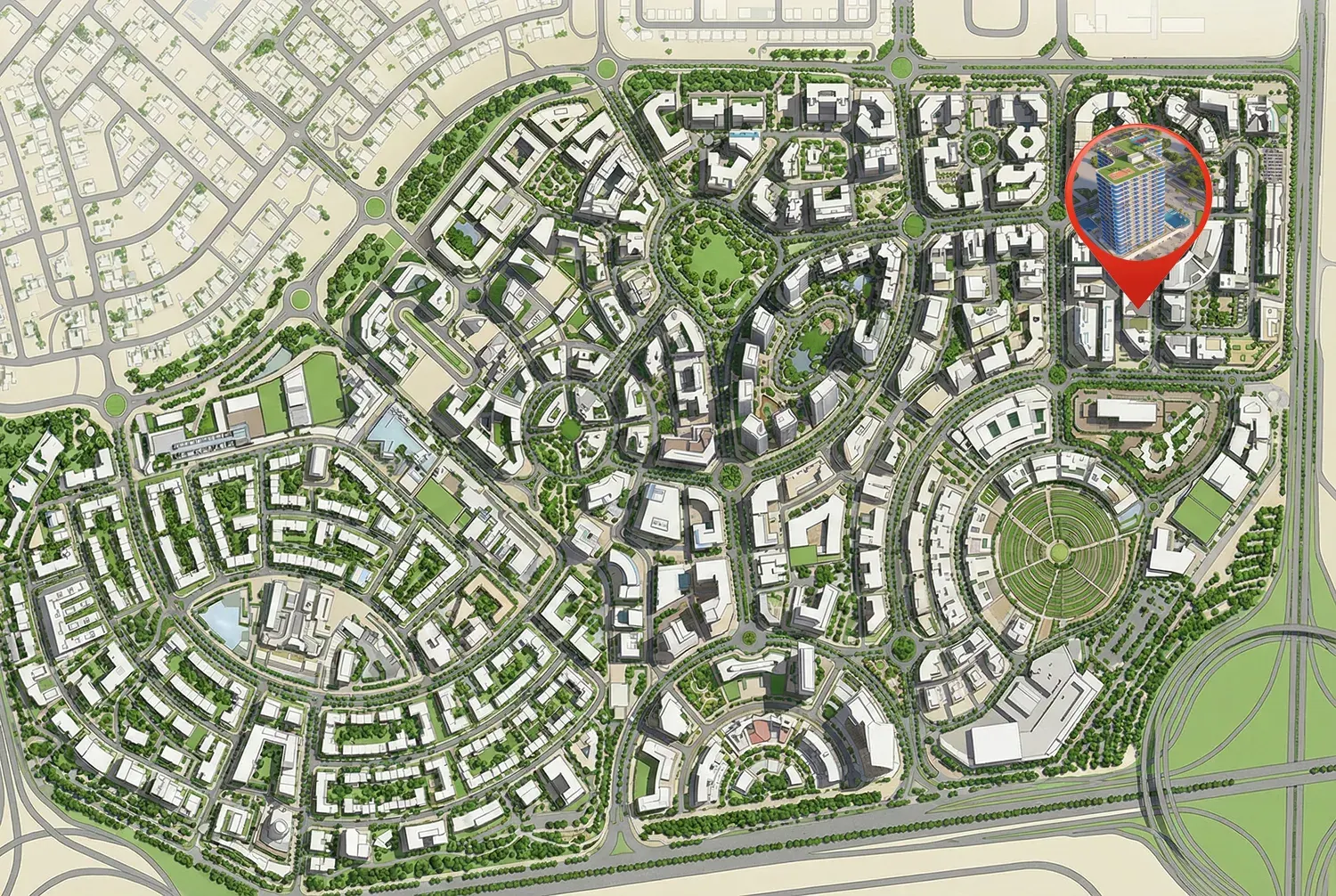 Samana Skyros master plan 1