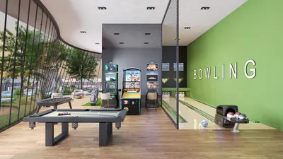 Arcade, Bowling & Pool Table