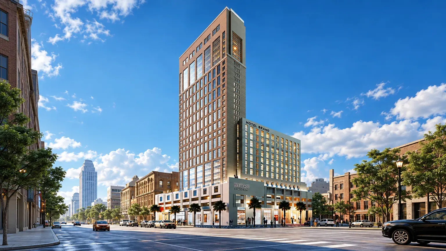 Marriott Residences JVC by Khamas Group of Investment Companies and Kappa Acca Real Estate Development, off-plan development in JVC (Jumeirah Village Circle)