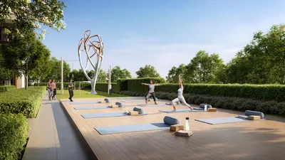 Yoga Deck To Unwind And Recharge
