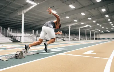 Running Track On The Podium Level