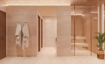 Spa with Sauna & Steam Room