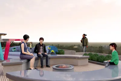 Terrace Campfire Seating