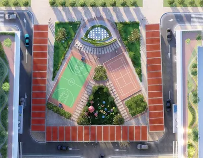 Premium Tennis & Basketball Court
