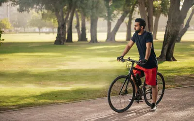5-Km Looped Woodland Cycling Track