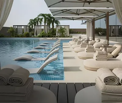 Pool Cabanas