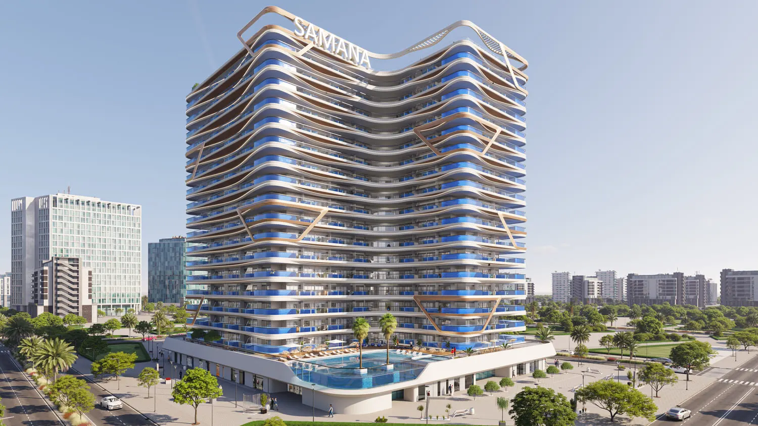 Samana Skyros by Samana Developers in Arjan