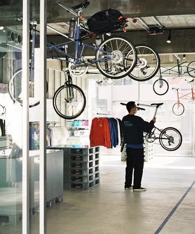 Bicycle Rack And Workshop
