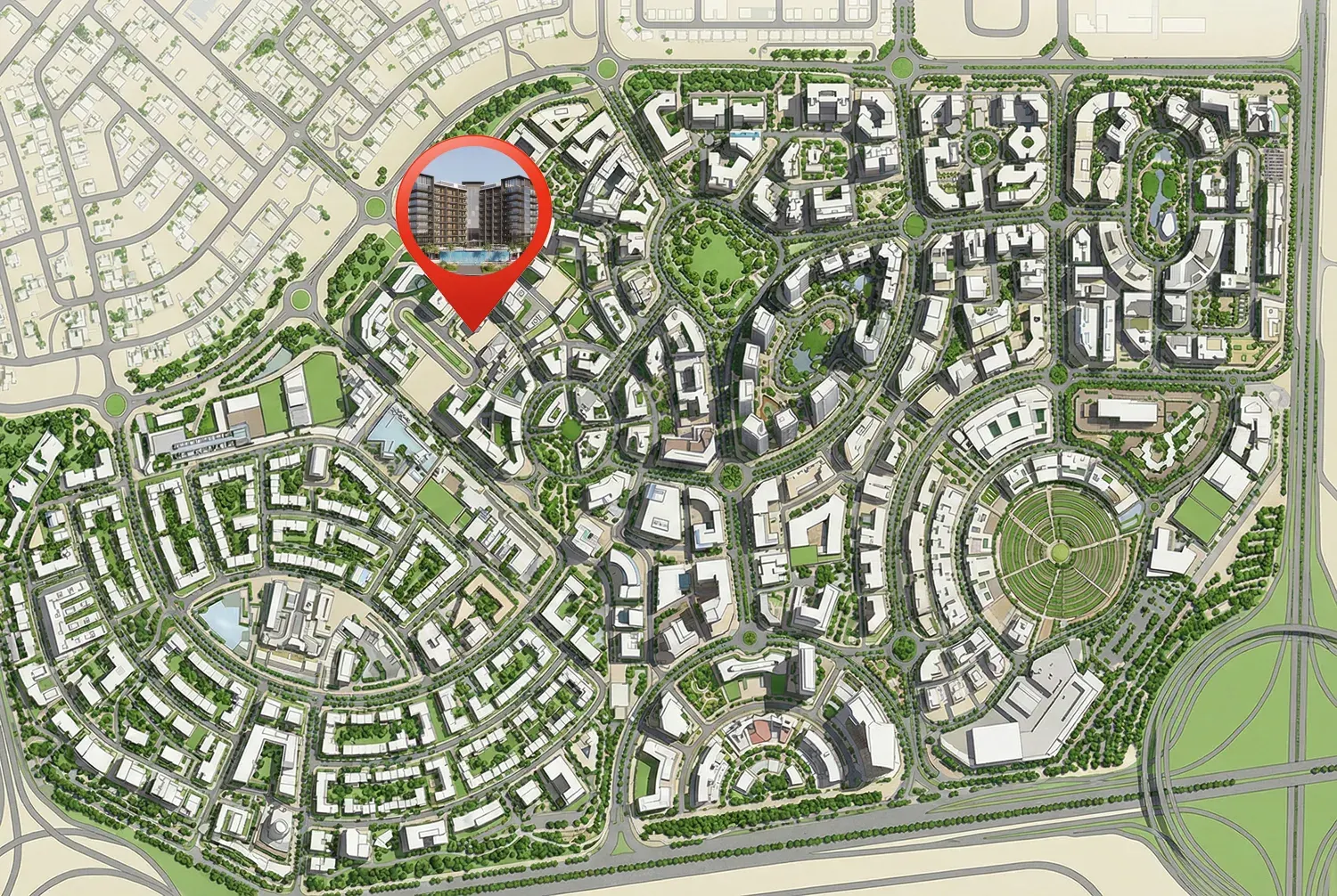 Floarea Grande master plan 1