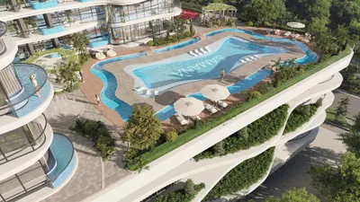 Outdoor Pool And Jacuzzi
