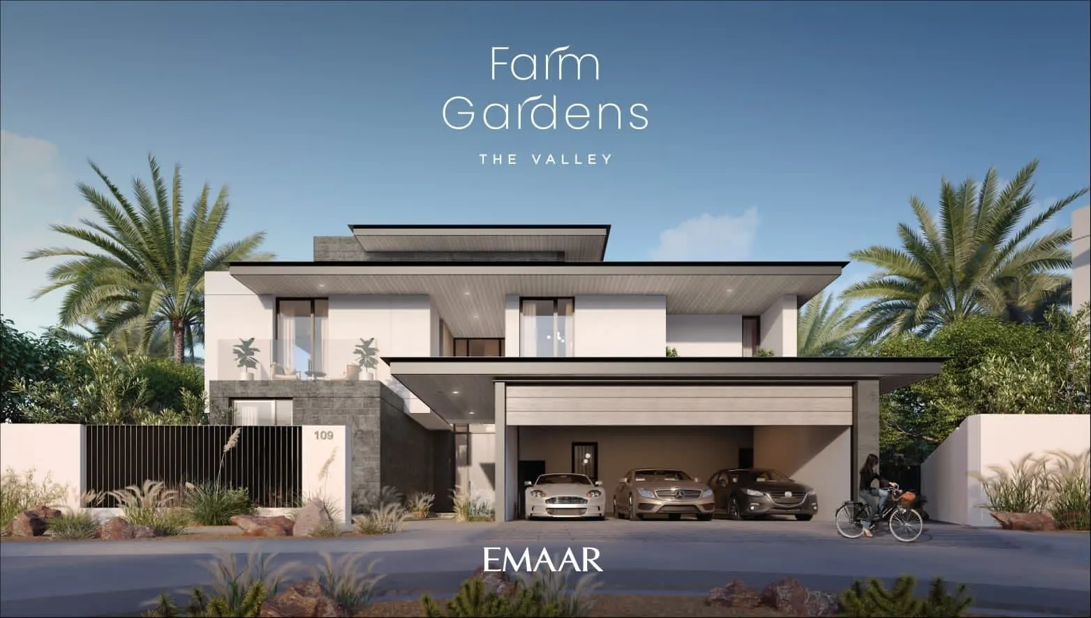 Farm Gardens Villas by Emaar Properties in The Valley