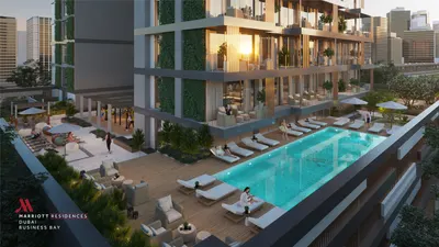 Pool Deck With Lounger