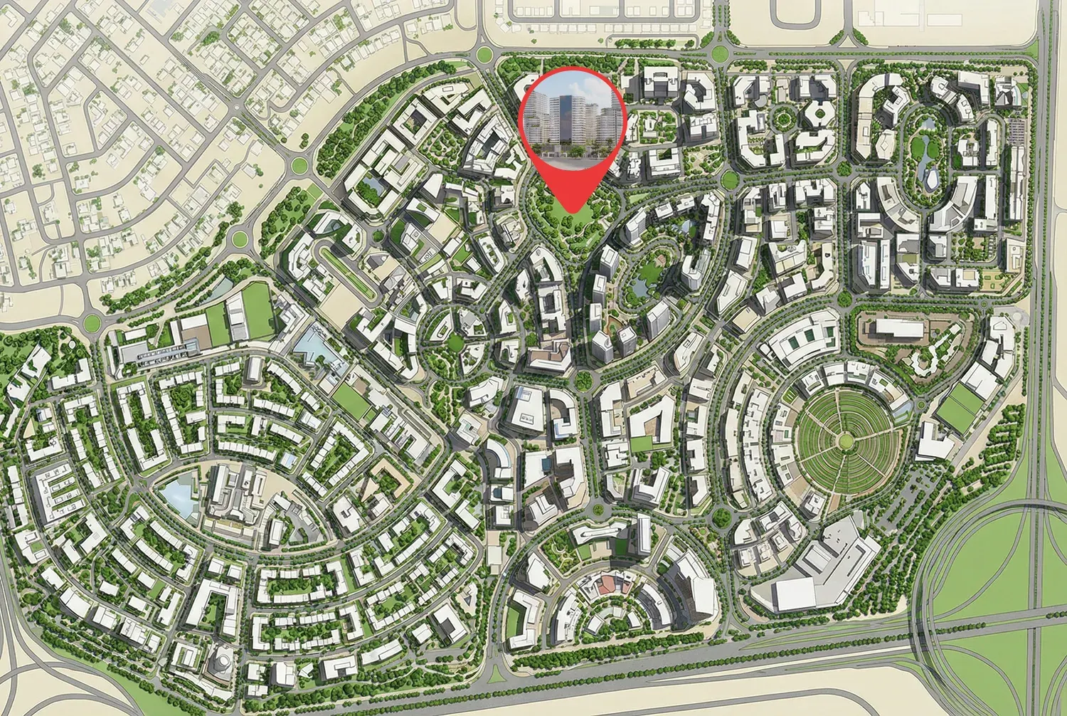 The Central Downtown master plan 1