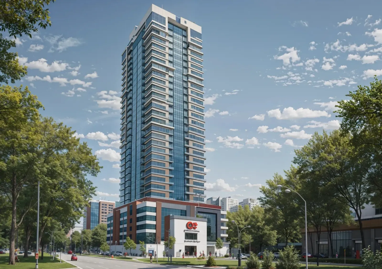 Al-Aamra 1 Tower by GJ Properties in Al Amerah
