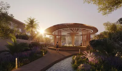 Waterfall Pavillion