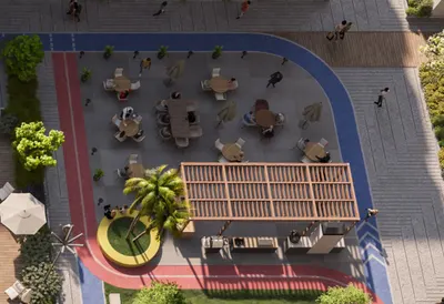 Shaded Seating Areas